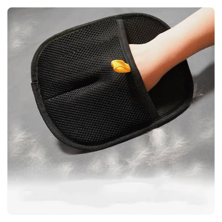 Pet Electrostatic Hair Removal Gloves Two-way Bristle Remover Hair Removal Brush Sticky Hair Artifact Cat Hair Gloves Cat Hair Removal Comb